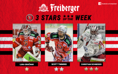 Luka Gračnar ist „Freiberger – Star of the week“