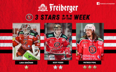 Luka Gračnar ist „Freiberger – Star of the week“