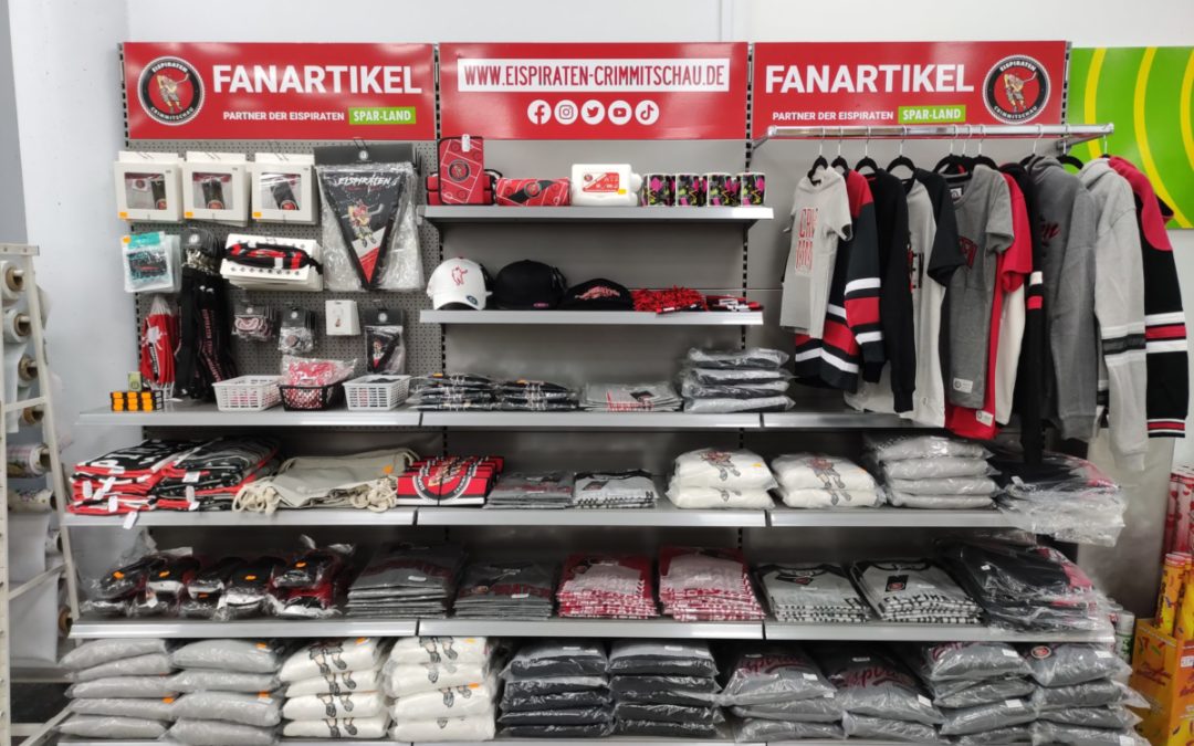Eispiraten integrieren Fanshop im Spar-Land