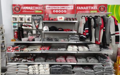 Eispiraten integrieren Fanshop im Spar-Land