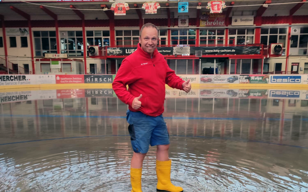 Startschuss für Eisbereitung gefallen