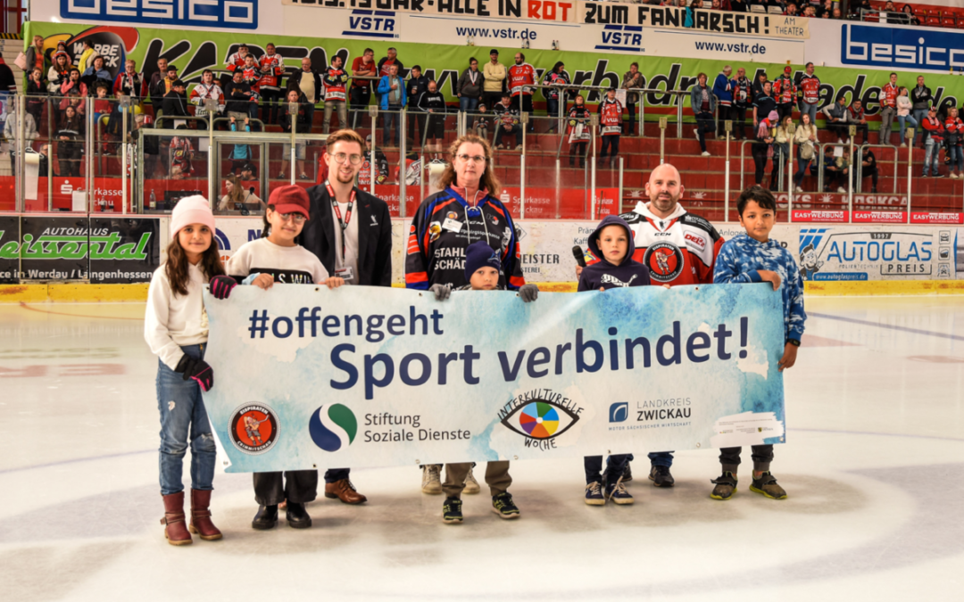 Eispiraten nehmen an interkultureller Woche teil