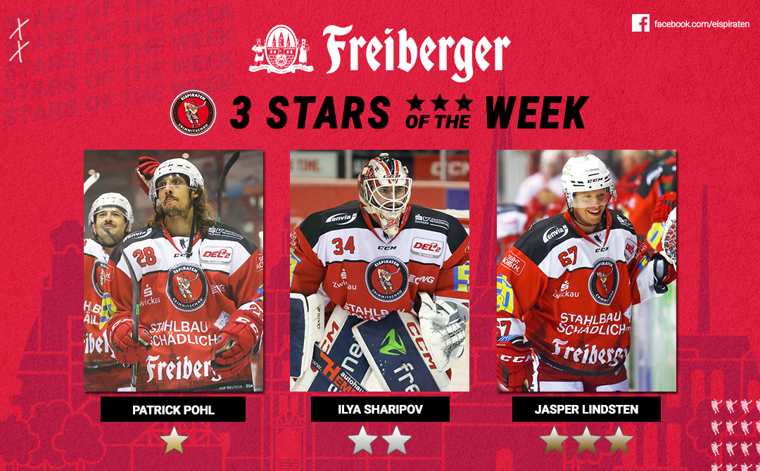 Patrick Pohl ist „Freiberger – Star of the week“