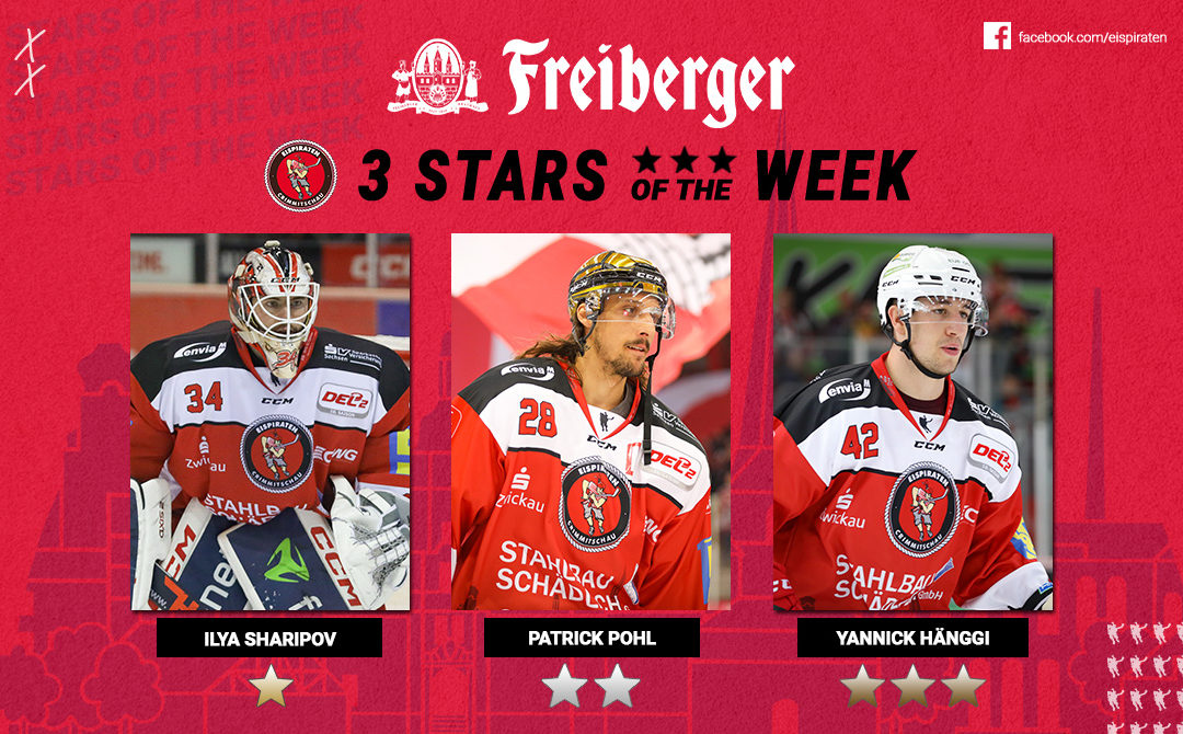 Ilya Sharipov ist „Freiberger – Star of the week“