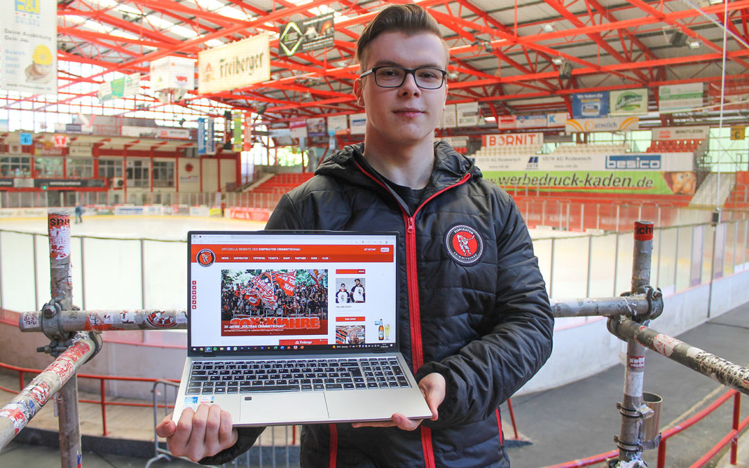 Online-Auftritt der Eispiraten erstrahlt in neuem Gewand