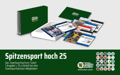 TeamSportSachsen-Ticket: Sportliche Reise durch Sachsen für 99 Euro