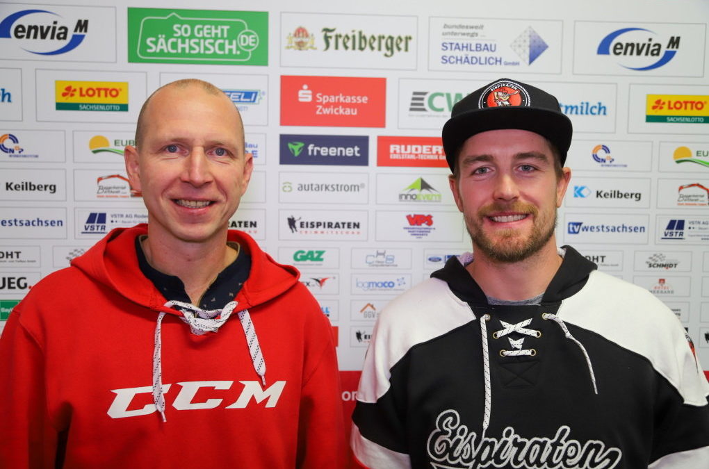 Die Rekordspieler André Schietzold und Torsten Heine im Freie Presse-Videointerview