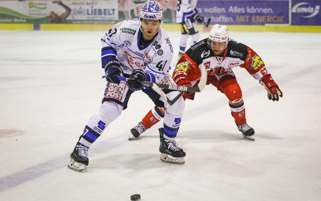 1:3! Eispiraten unterliegen Dresden im Heimderby