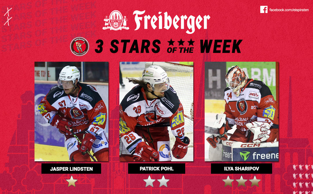 Jasper Lindsten ist „Freiberger – Star of the Week“
