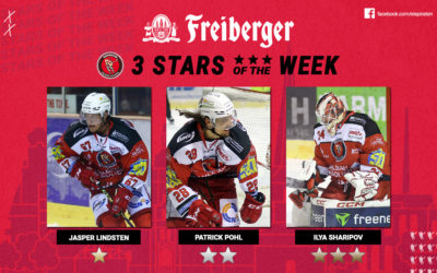 Jasper Lindsten ist „Freiberger – Star of the Week“