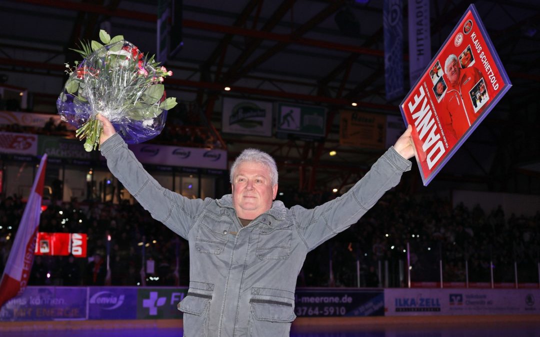 Eispiraten verabschieden Klaus Schietzold