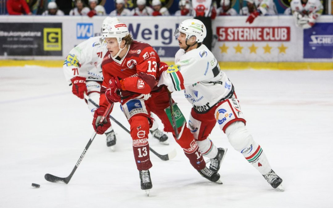 2:1! Eispiraten mit Overtime-Sieg gegen Regensburg