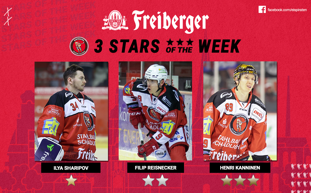 Ilya Sharipov ist „Freiberger – Star of the week“