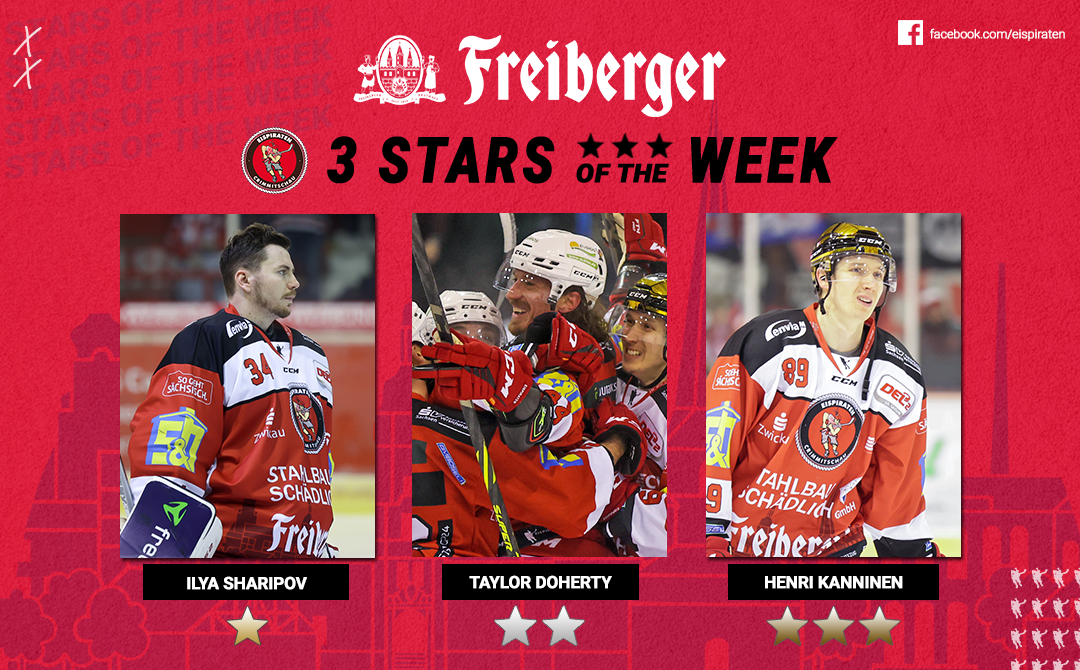 Ilya Sharipov ist „Freiberger – Star of the week“