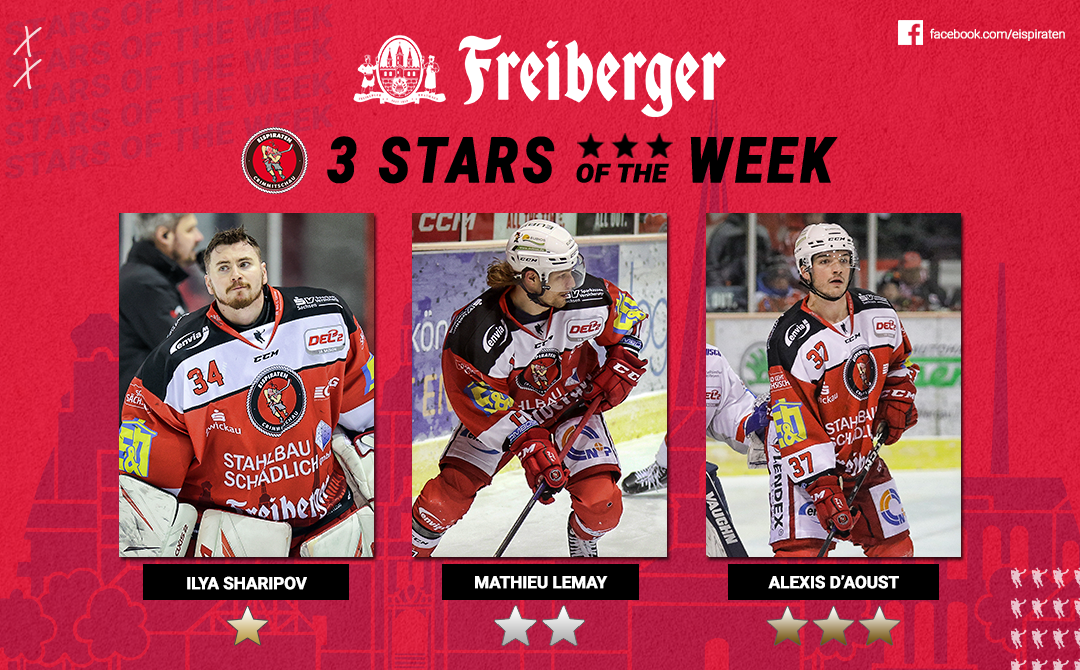 Ilya Sharipov ist „Freiberger – Star of the week“