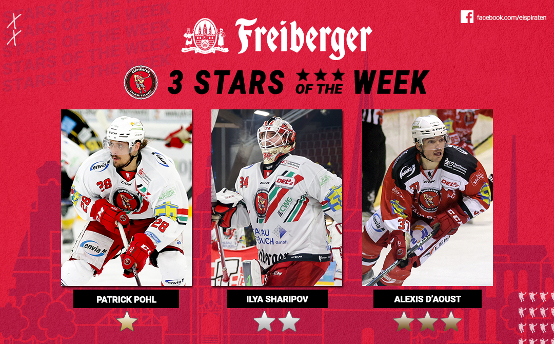 Patrick Pohl ist „Freiberger – Star of the week“