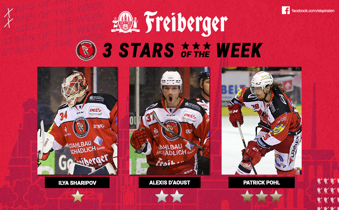 Ilya Sharipov ist „Freiberger – Star of the week“