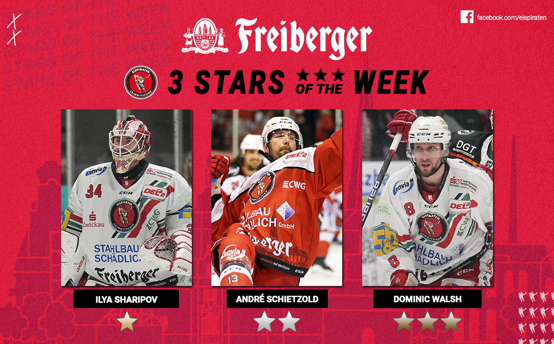 Ilya Sharipov ist „Freiberger – Star of the week“