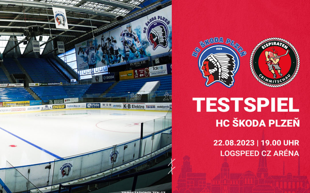 Eispiraten absolvieren Testspiel beim HC Škoda Plzeň