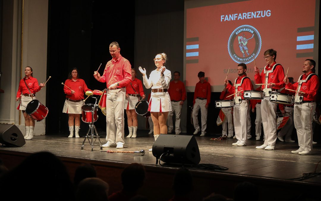 Fanfarenzug mit Landesmeisterschaft 2023 in Crimmitschau