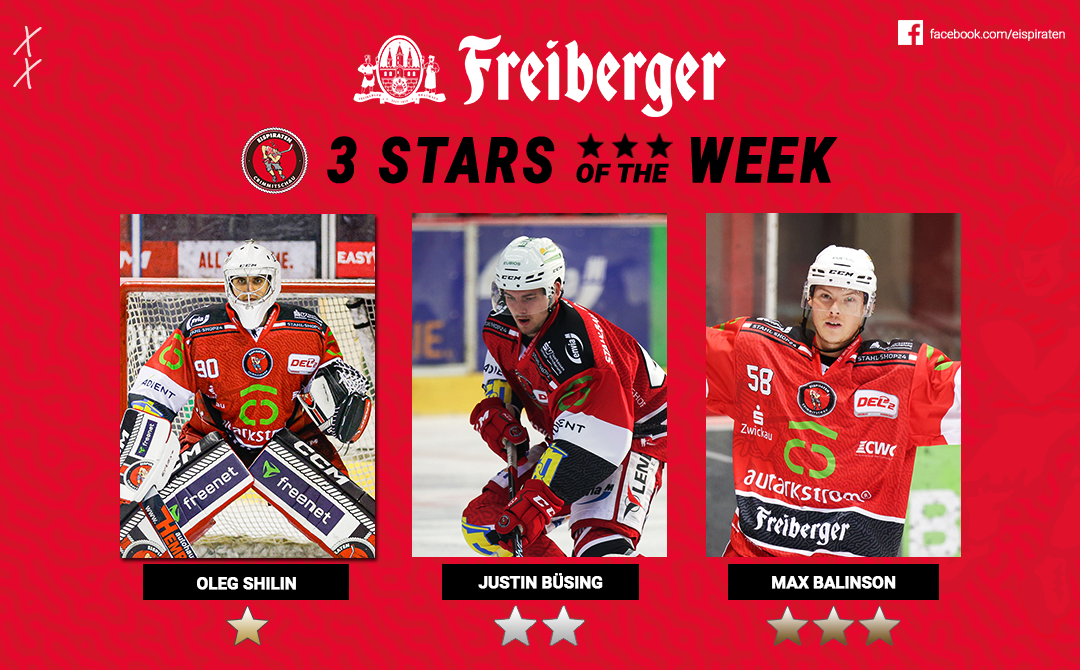 Oleg Shilin ist „Freiberger – Star of the week“