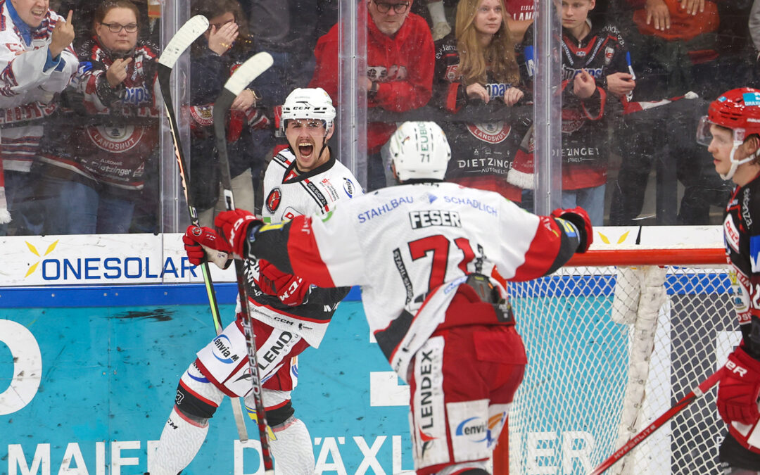 4:3! Eispiraten mit Auftaktsieg in Landshut