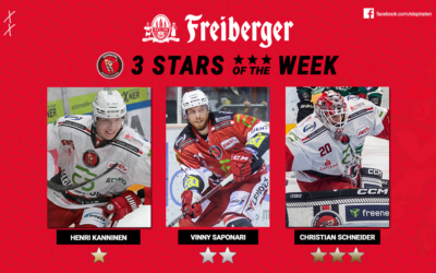 Henri Kanninen ist „Freiberger – Star of the week“
