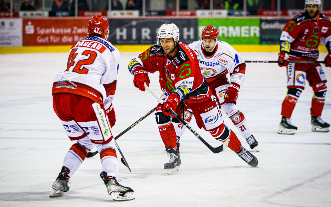 6:5! Eispiraten ringen Landshut in der Overtime nieder