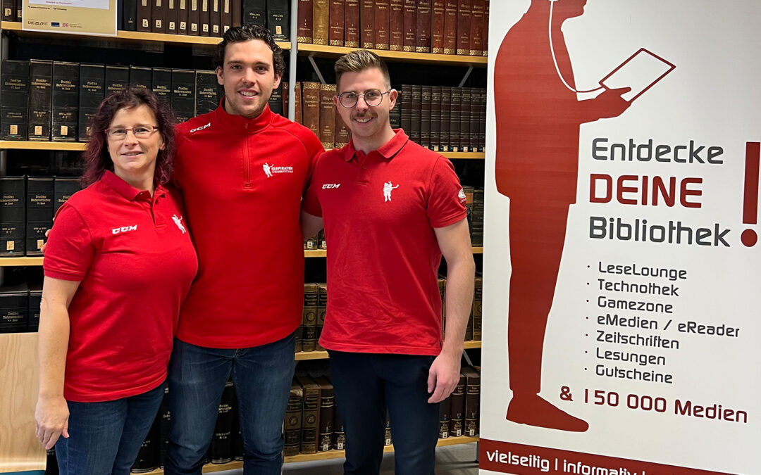 Eispiraten zu Gast in der Bibliothek Gera