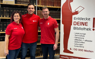 Eispiraten zu Gast in der Bibliothek Gera