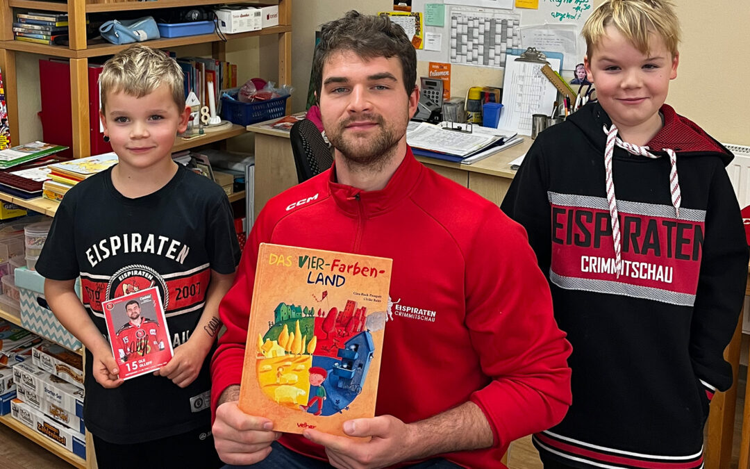 Ole Olleff zu Besuch in der Kindervilla Jona