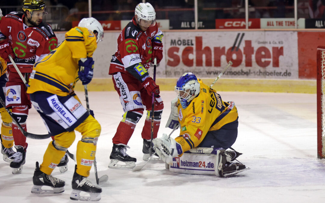 2:3! Eispiraten unterliegen Weißwasser in der Overtime