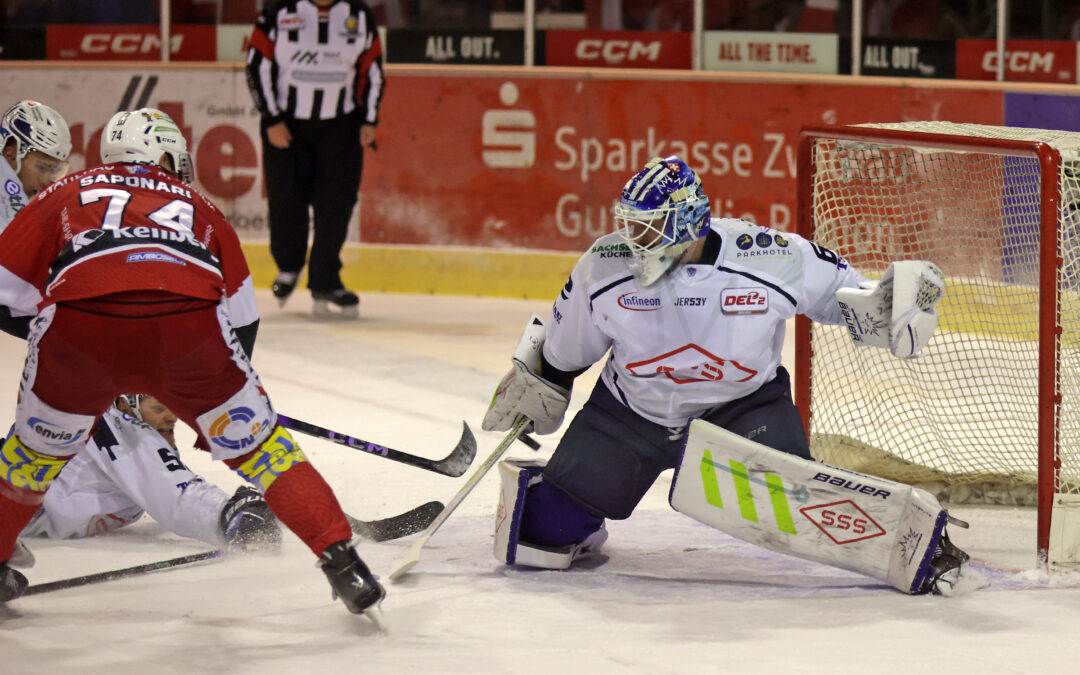3:4! Eispiraten unterliegen Dresden in der Overtime