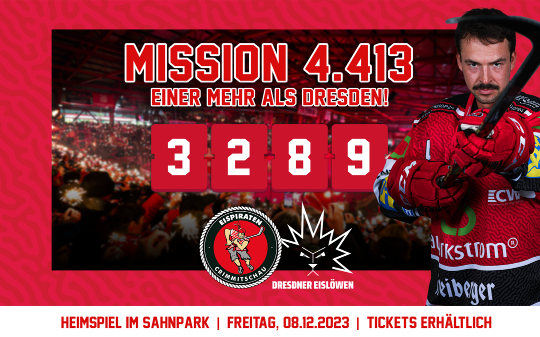 Mission 4.413: Einer mehr als Dresden!