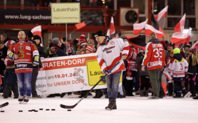 Lauenhain punktet in der Eispiraten Dorf Challenge stark