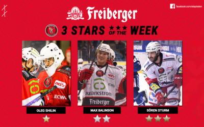Oleg Shilin ist „Freiberger – Star of the week“
