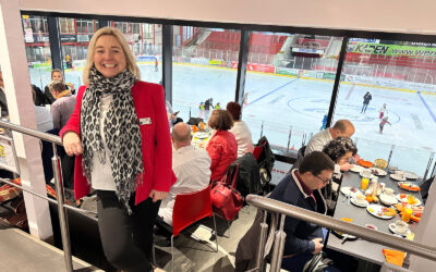 Ein wahrlich „cooles“ Unternehmerfrühstück im Kunsteisstadion Crimmitschau