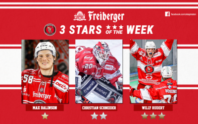 Max Balinson ist „Freiberger – Star of the week“