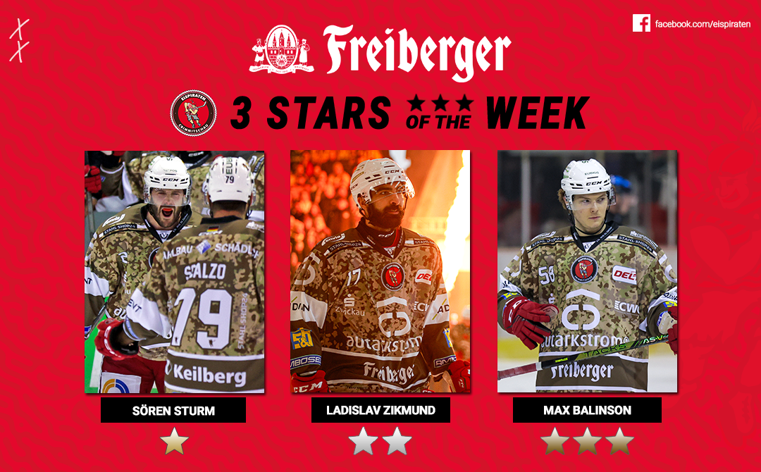 Sören Sturm ist „Freiberger – Star of the week“