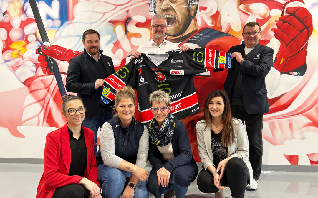 Adient verlängert Sponsoring bei den Eispiraten