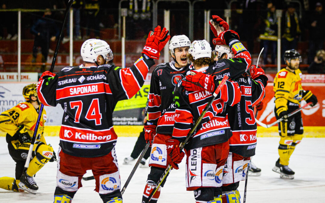 3:0! Eispiraten gelingt Playoff-Auftaktsieg gegen Krefeld