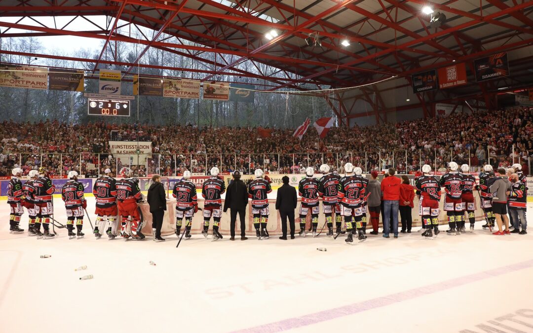 2:6! Eispiraten verabschieden sich aus den Playoffs