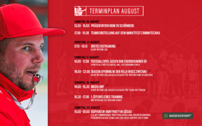 Unsere Präsentationen im August