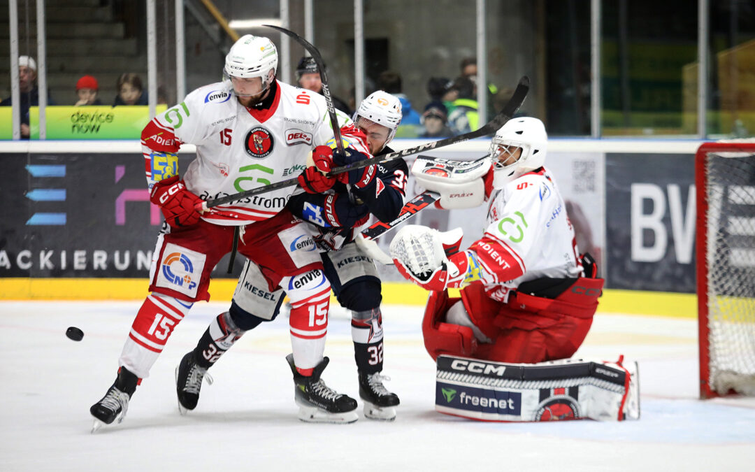 Nachbericht: Eispiraten unterliegen Ravensburg in Overtime