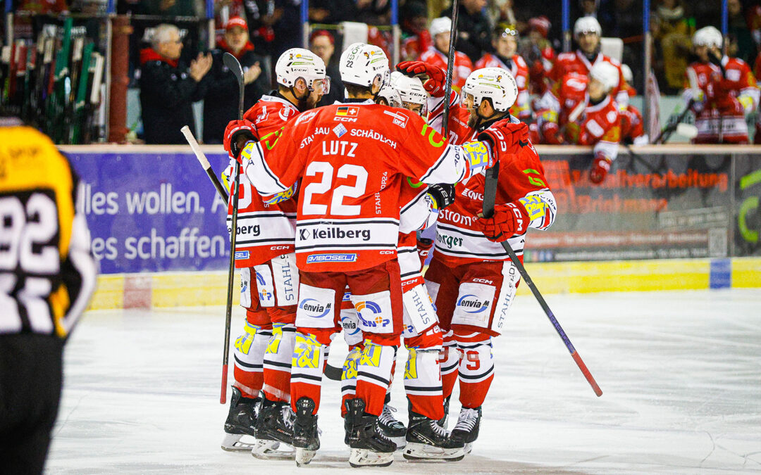 3:2! Eispiraten mit Heimsieg über Rosenheim