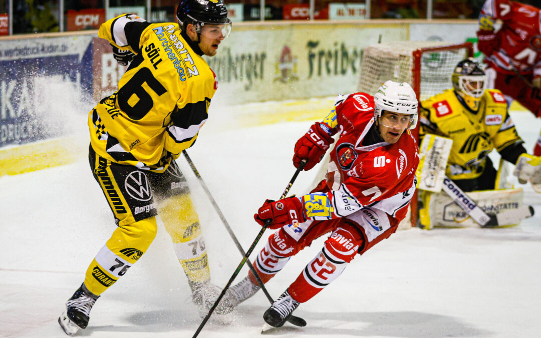 2:3! Eispiraten müssen sich Krefeld in der Overtime beugen