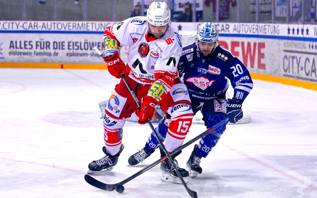 1:5! Eispiraten verlieren Sachsenderby in Dresden