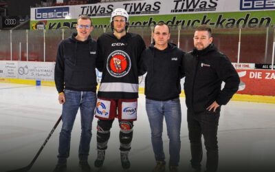 Vor den Playdowns: TiWaS Bau GmbH wird neuer Eispiraten-Partner