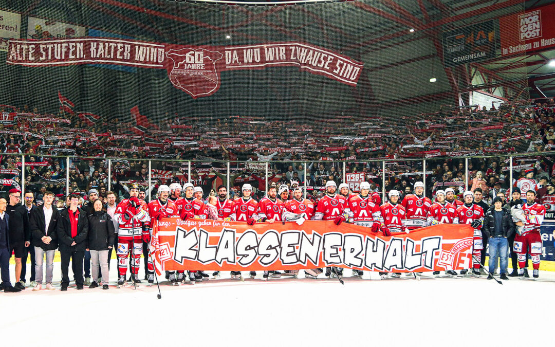 4:0! Eispiraten sichern sich Klassenerhalt in Spiel 7