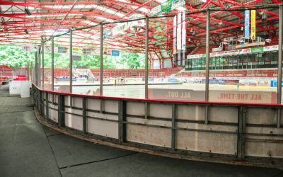 Arbeiten im Kunsteisstadion Crimmitschau haben begonnen